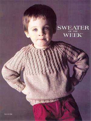 Boy sweater knitting pattern free