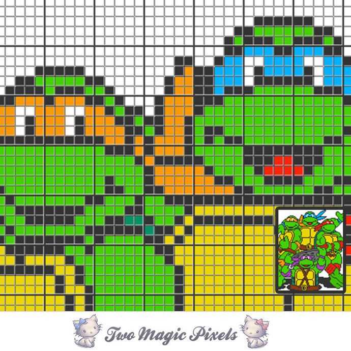 Teenage mutant ninja turtle knitting pattern