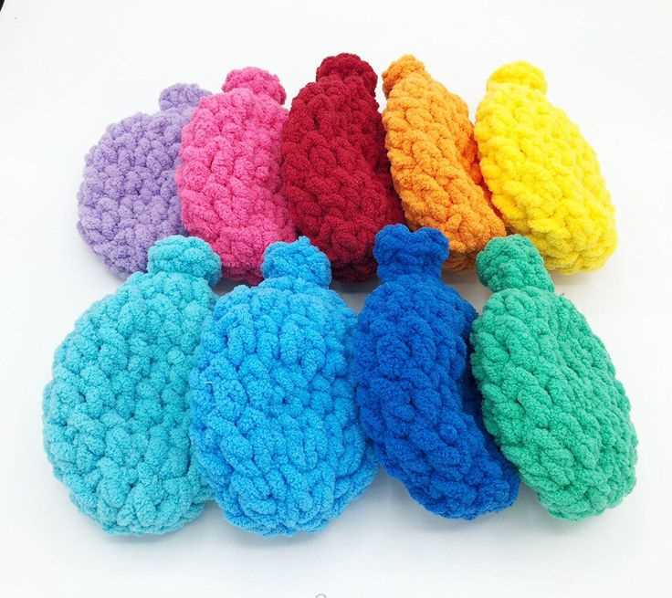 Knitted water balloons pattern free