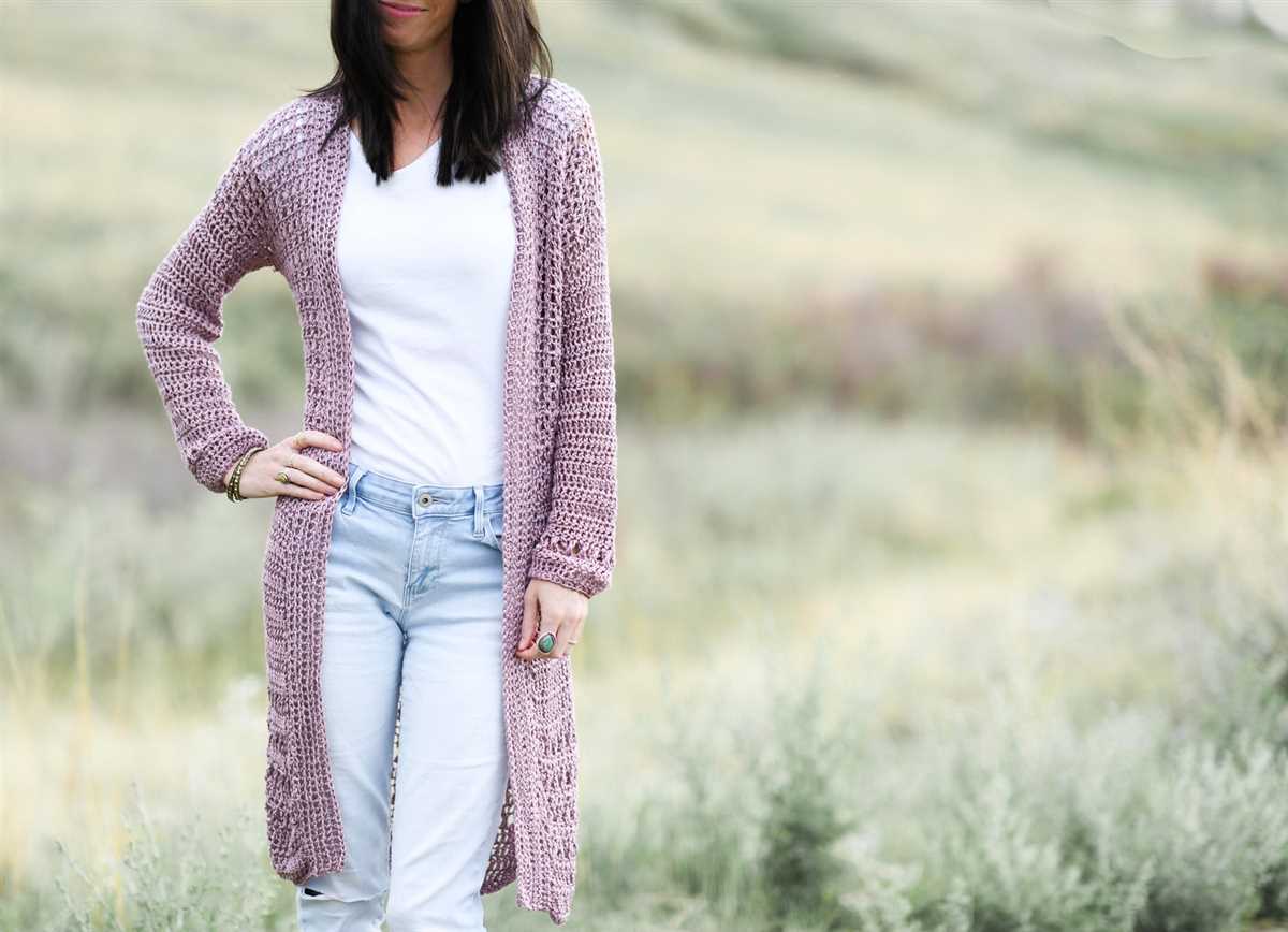 Knit sweater patterns for women's cardigans