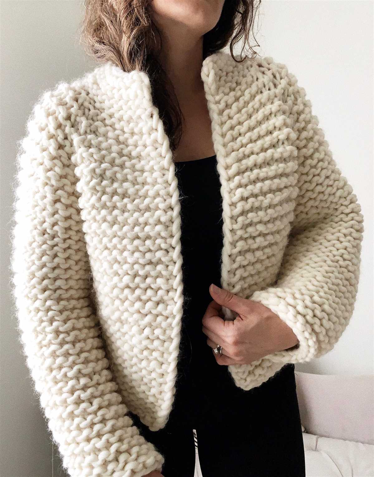 Harper jacket knitting pattern