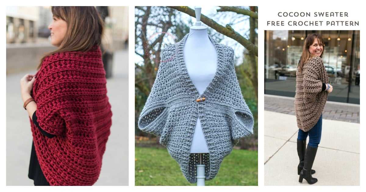 Cocoon shrug knitting pattern free