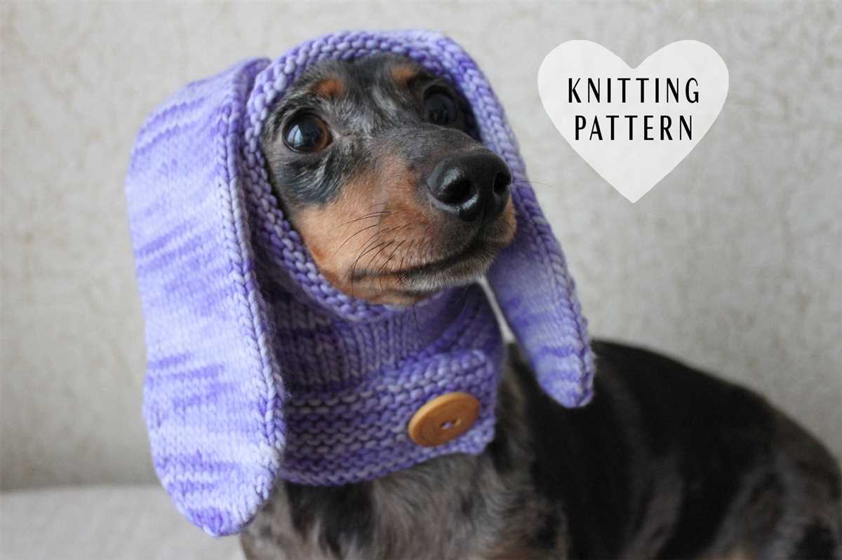 Free knitting patterns for dog hats