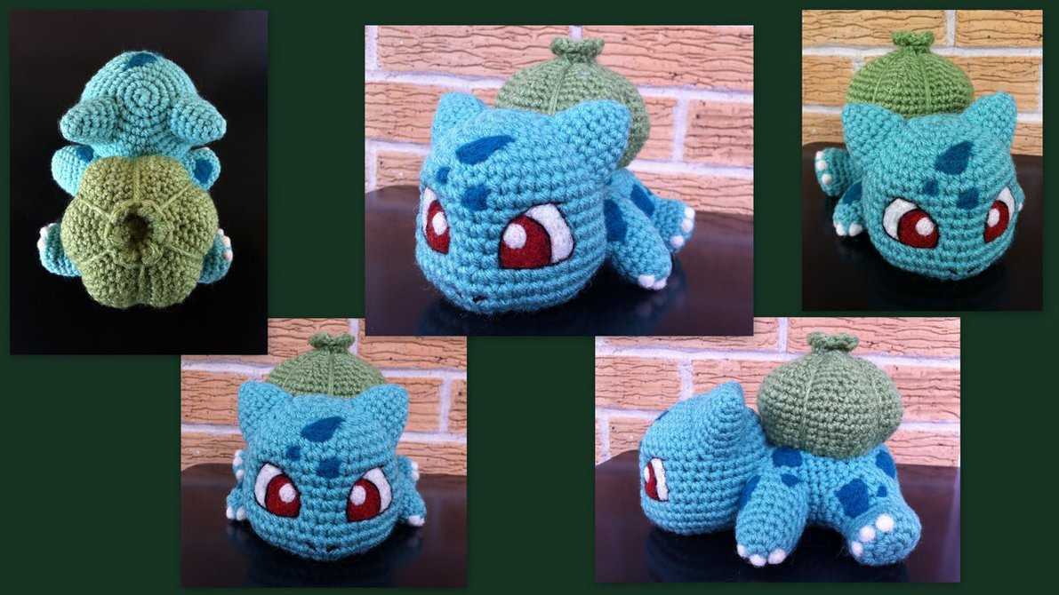 Bulbasaur knitting pattern