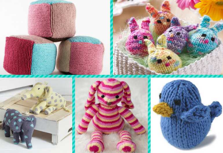 Knitting patterns stuffed animals