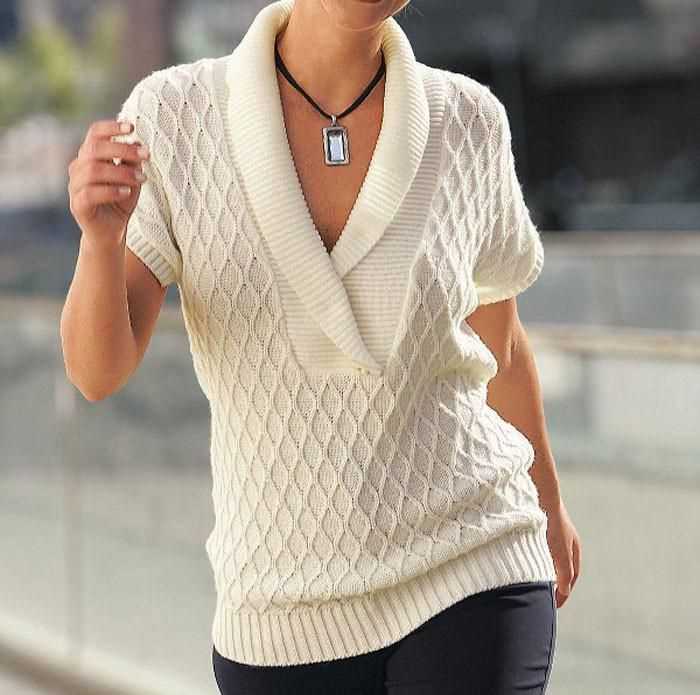 Free v neck knitting patterns