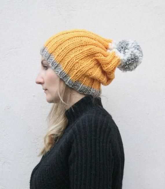 Ribbed beanie knitting pattern free