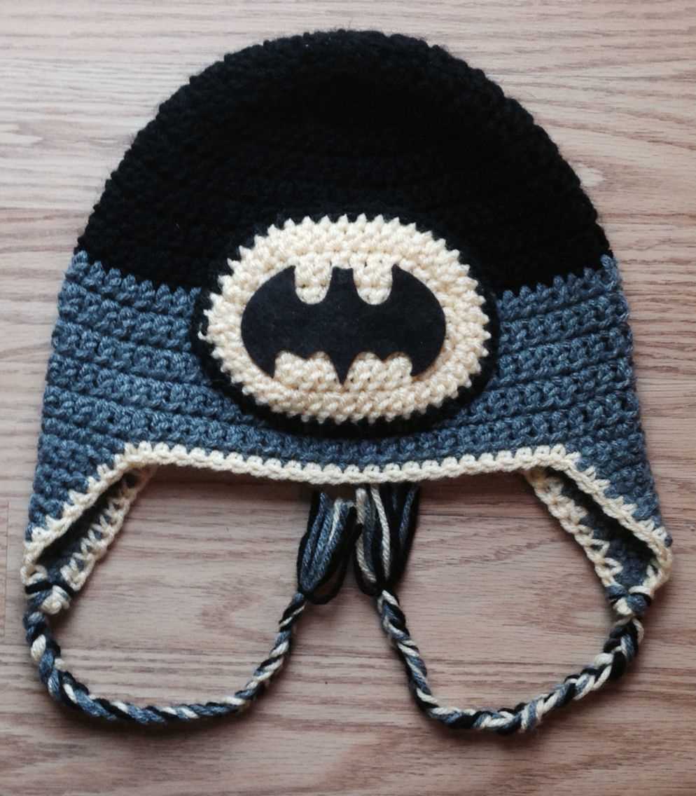 Knitted batman hat pattern free