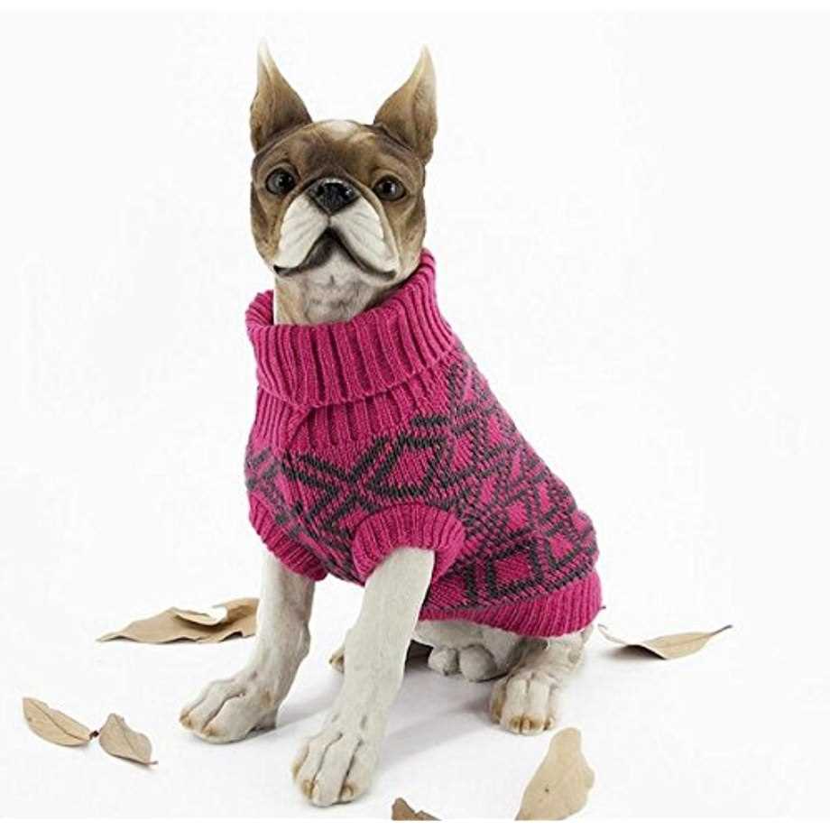 Cable knit dog sweater pattern