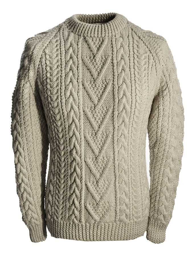 Cable knit sweater pattern