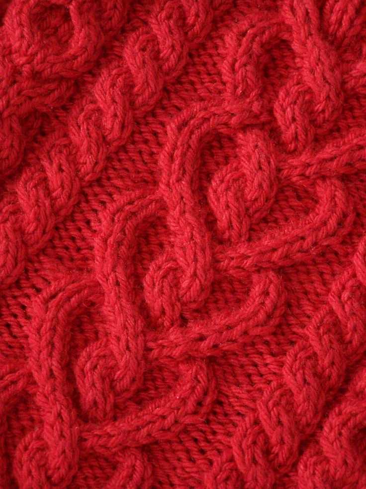 Cable pattern knit