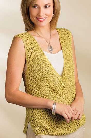 Knitting patterns for ladies tank tops