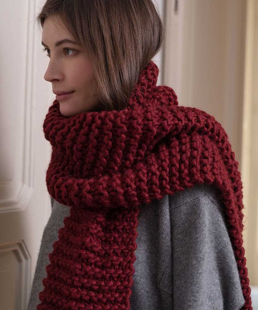 Knit patterns for scarves free