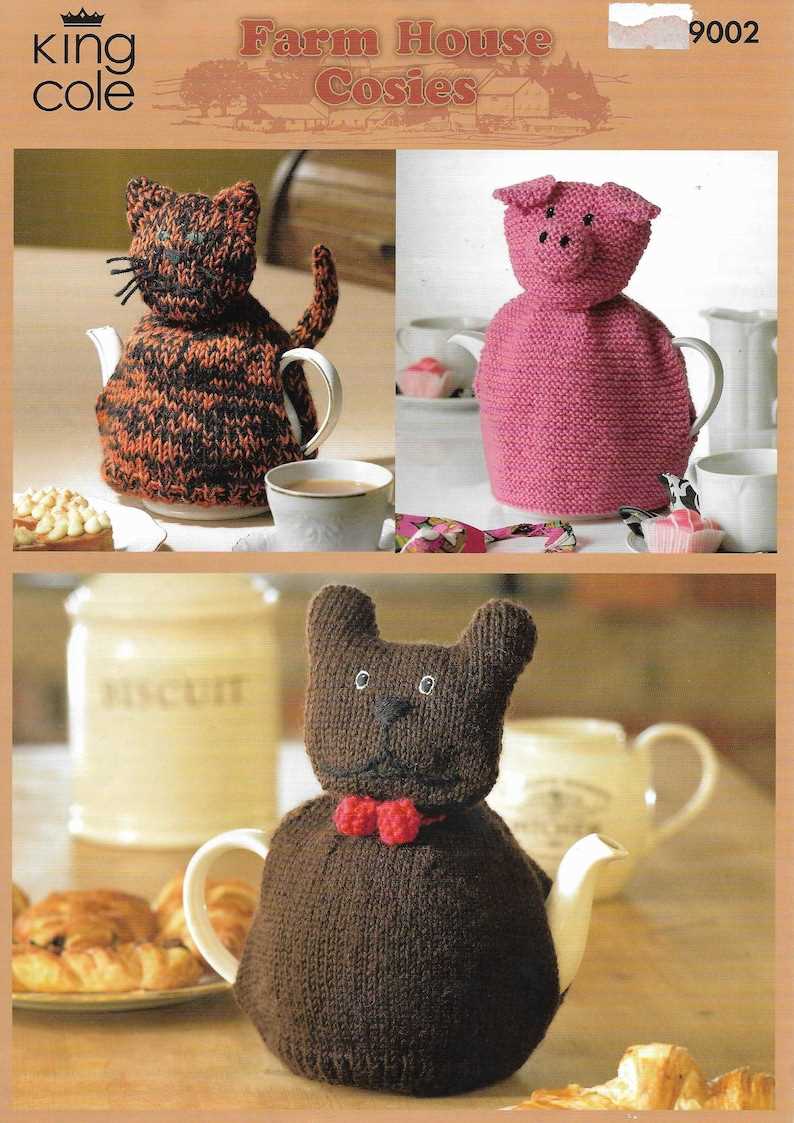 Cat tea cosy knitting pattern free