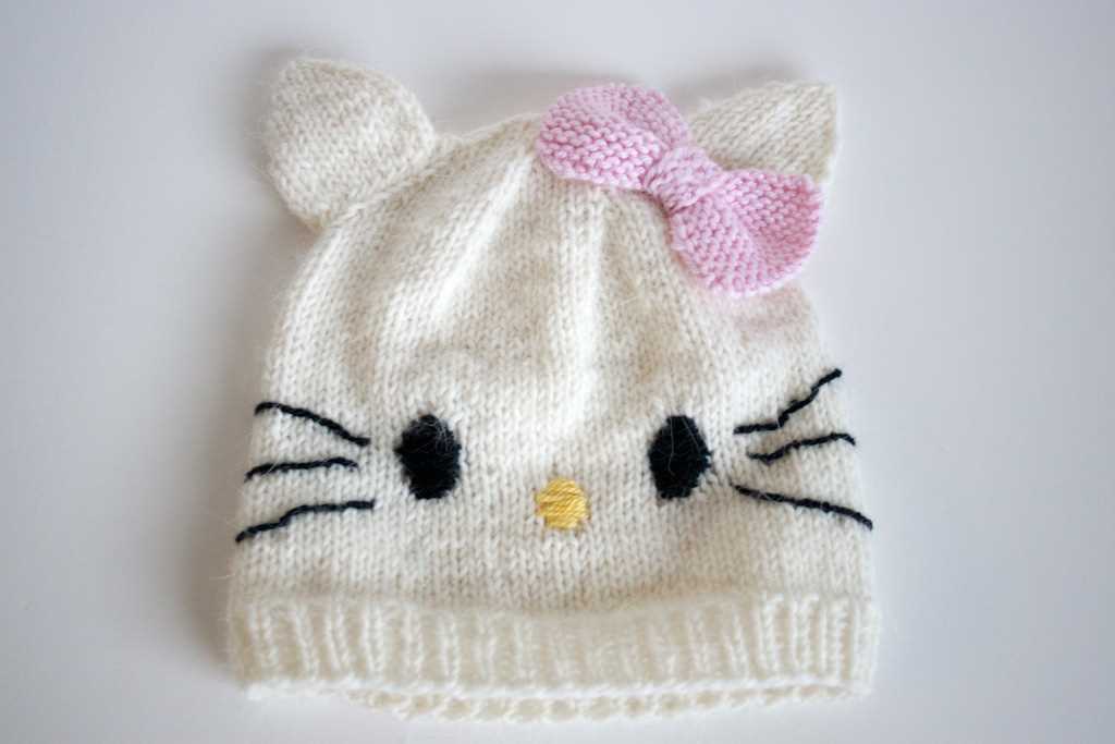 Cat hat knit pattern free