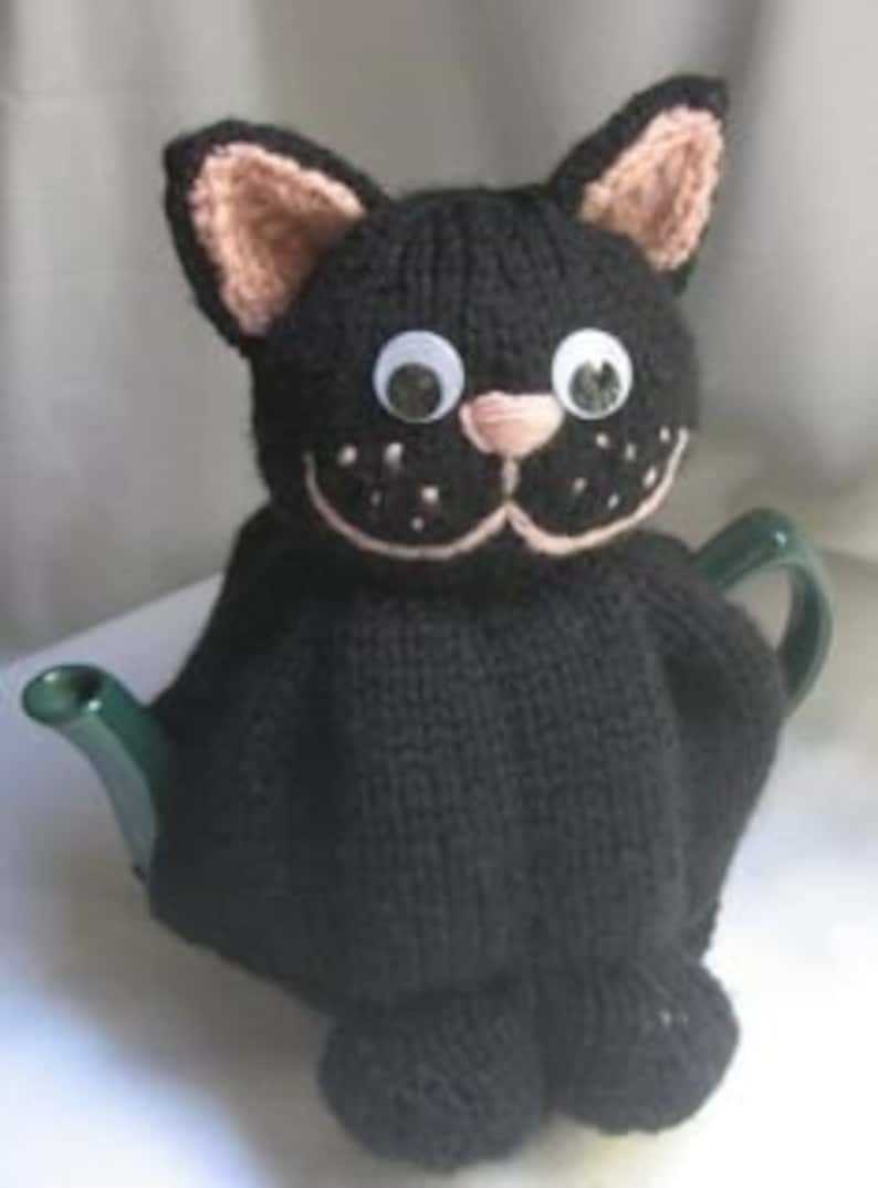 Cat tea cosy knitting pattern free