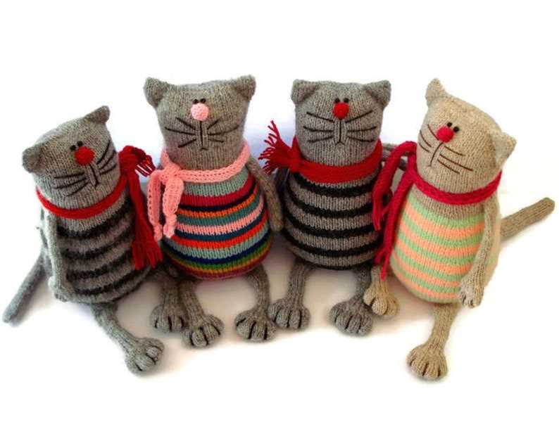 Cat toy knitting pattern