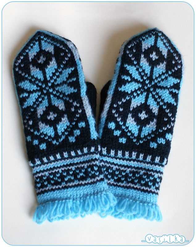 Norwegian snowflake knitting pattern