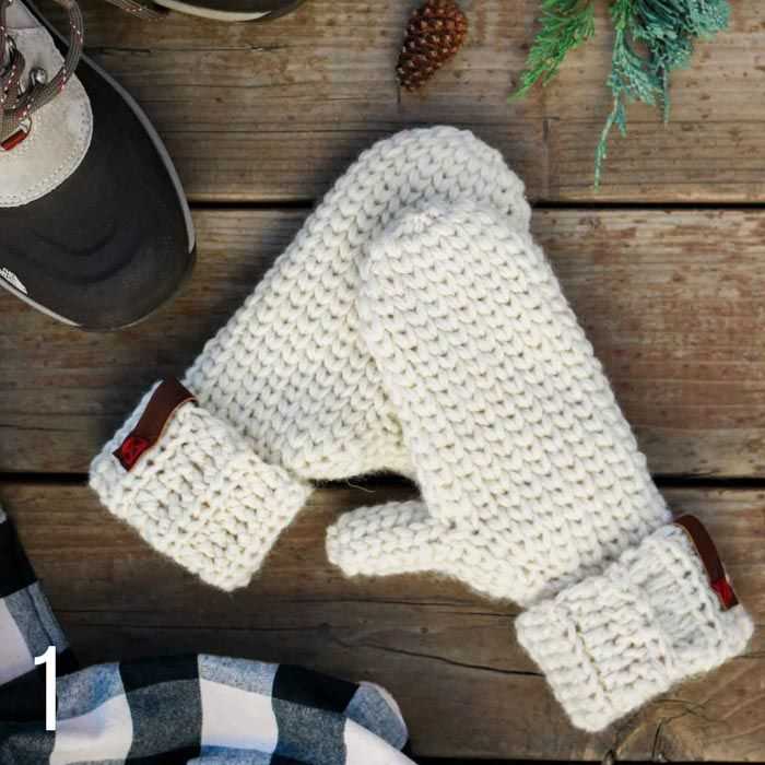 Mens knitted mittens free pattern