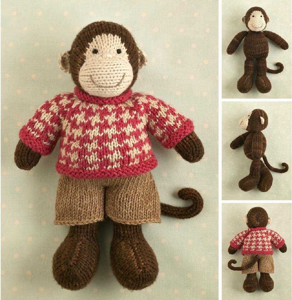 Cheeky monkey knitting pattern