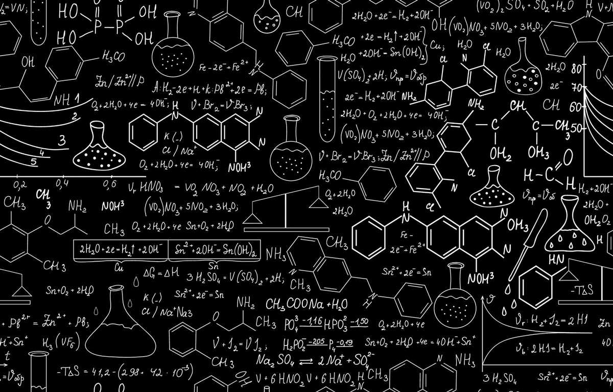 Chemistry knitting patterns