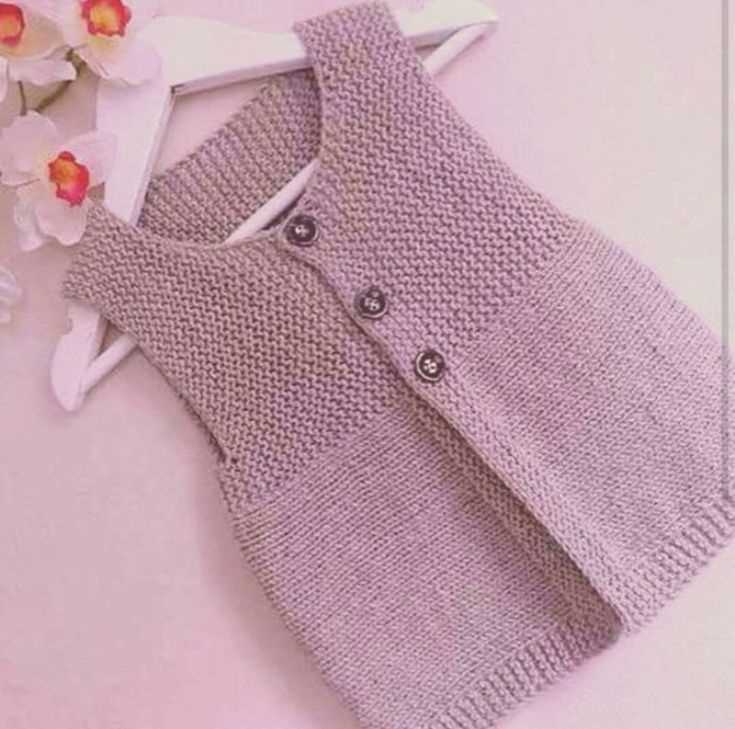 Child's vest pattern knitting