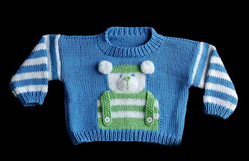 Children's sweater knitting patterns free