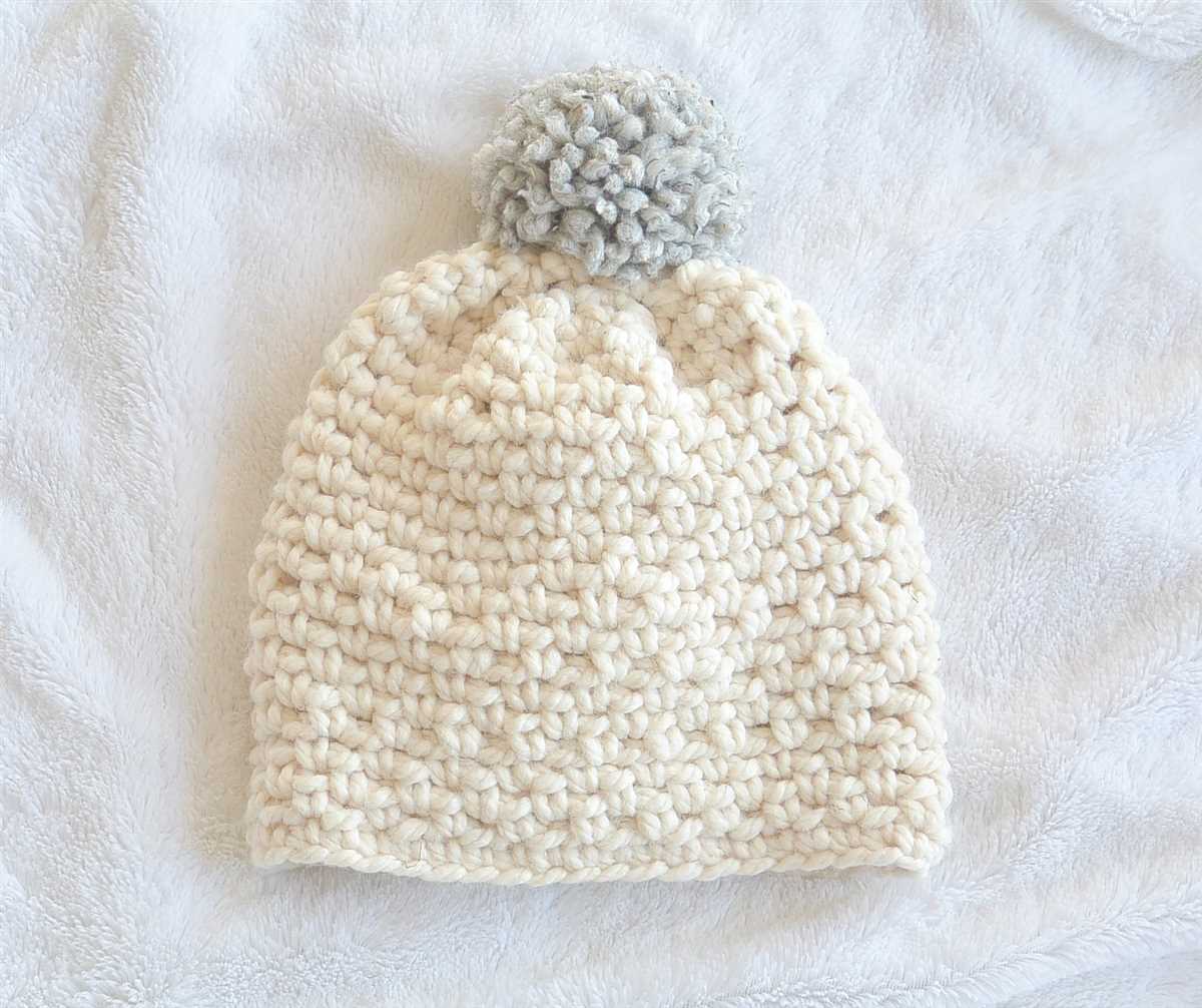 Childs chunky hat knitting pattern