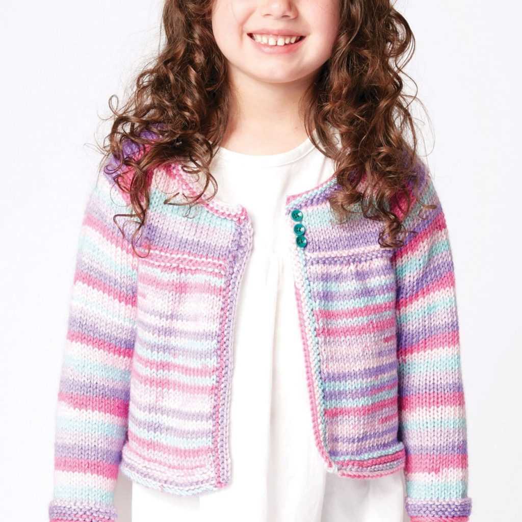 Childs cardigan knitting pattern free