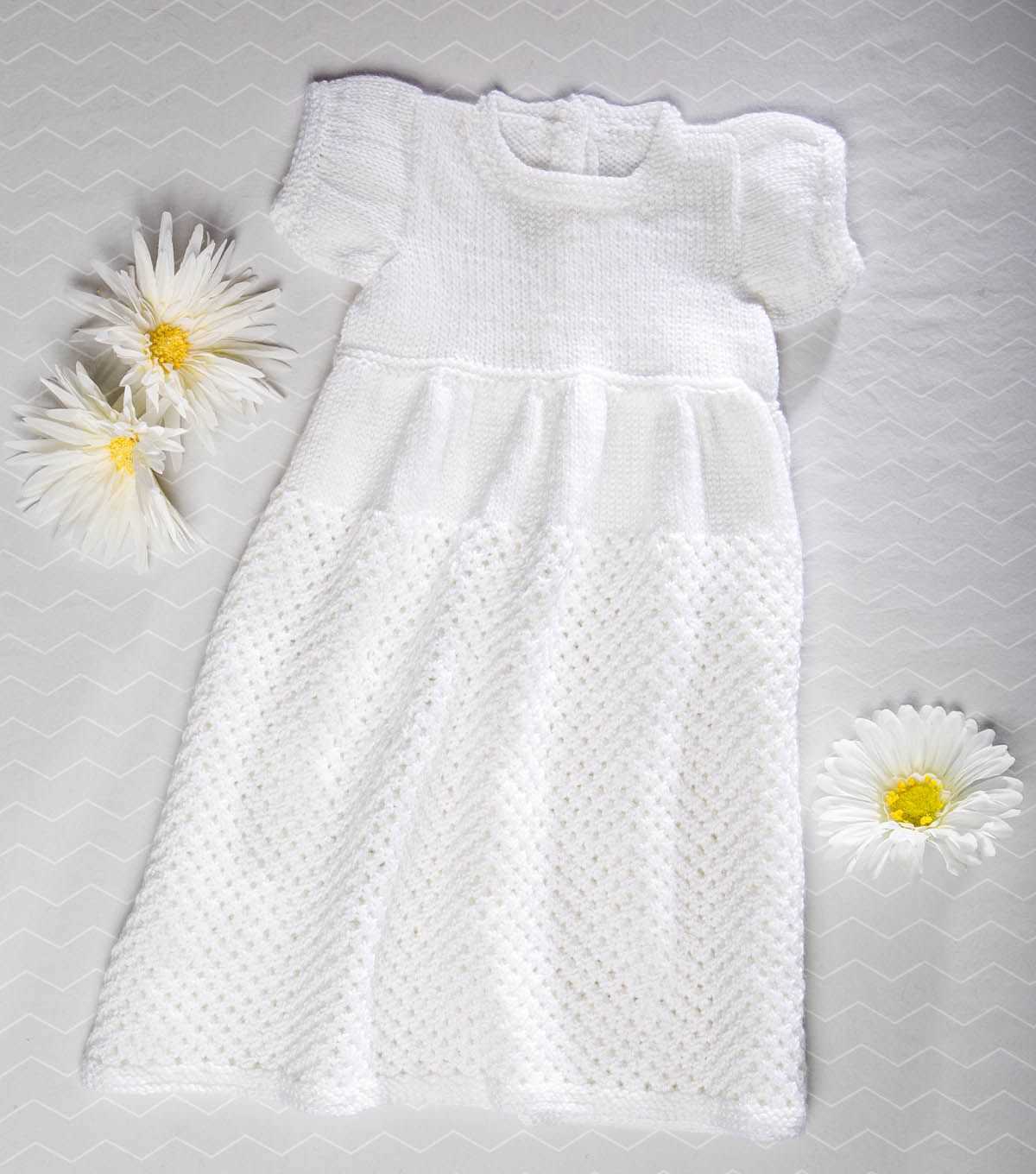 Christening dress knitting pattern free