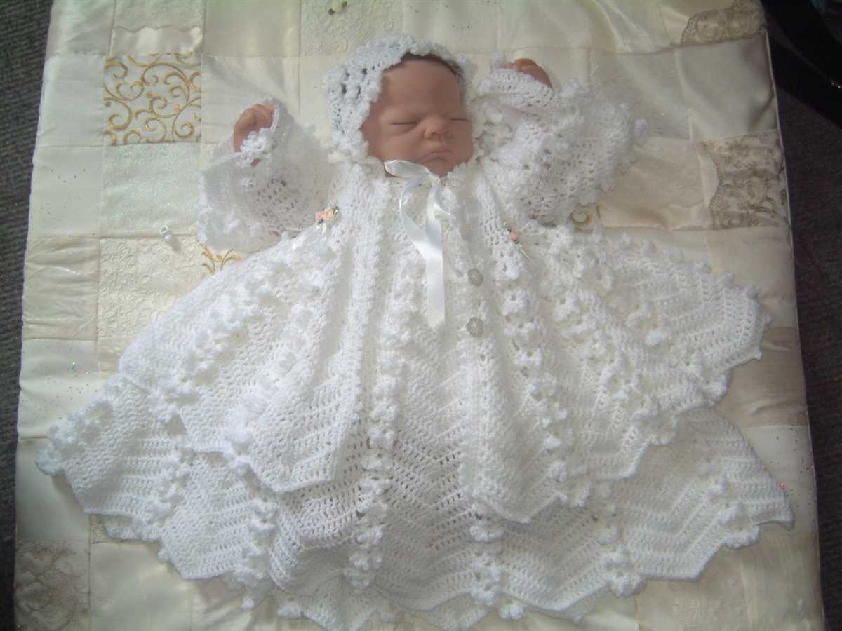 Christening dress knitting pattern free