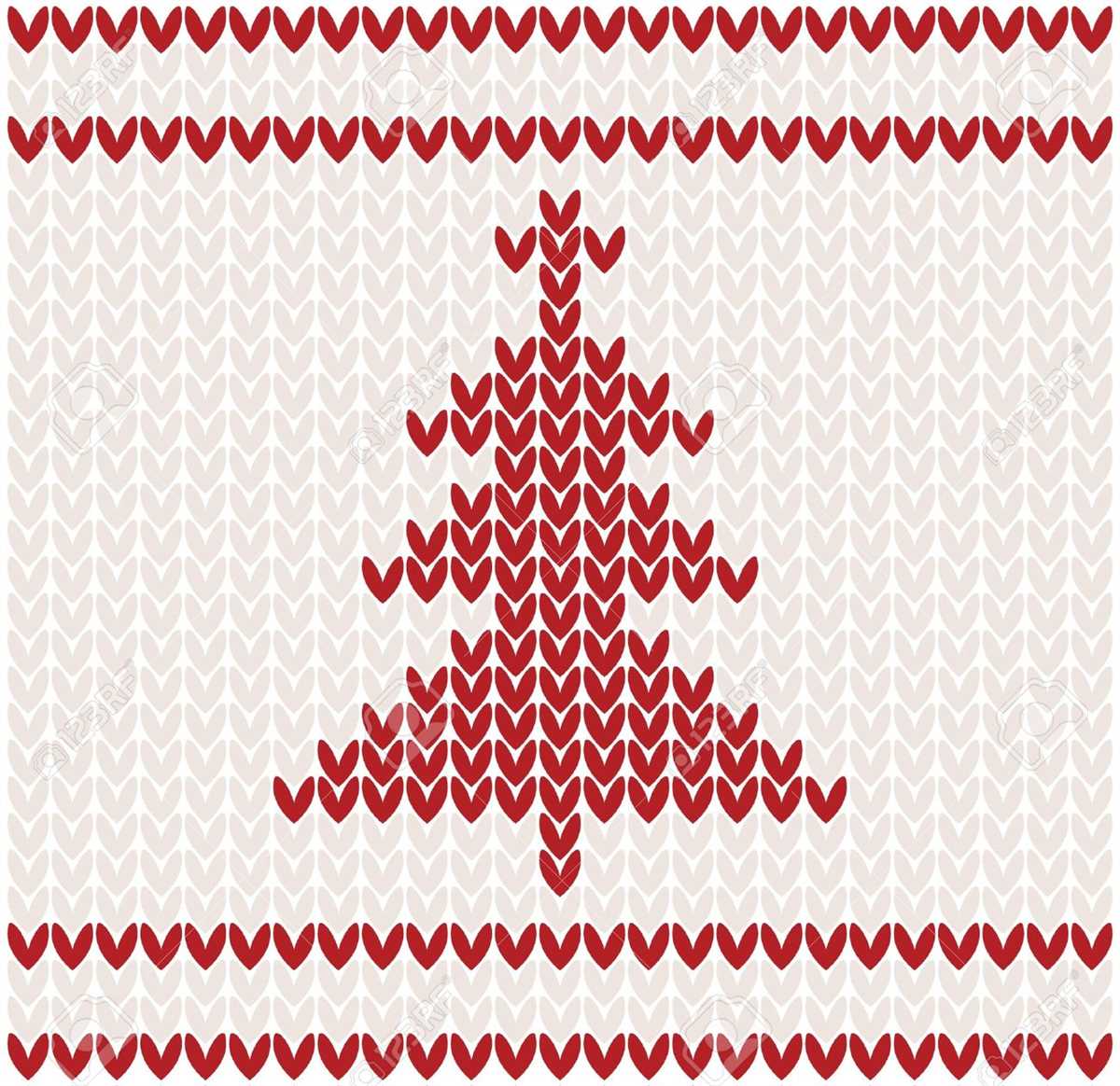 Christmas tree knitting patterns