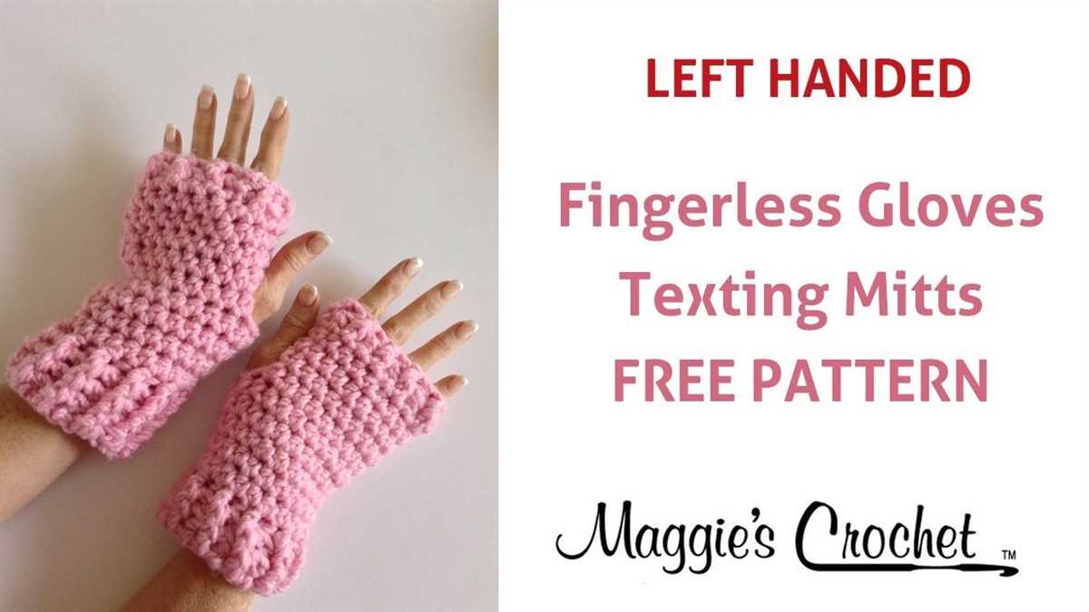 Chunky fingerless gloves knitting pattern free