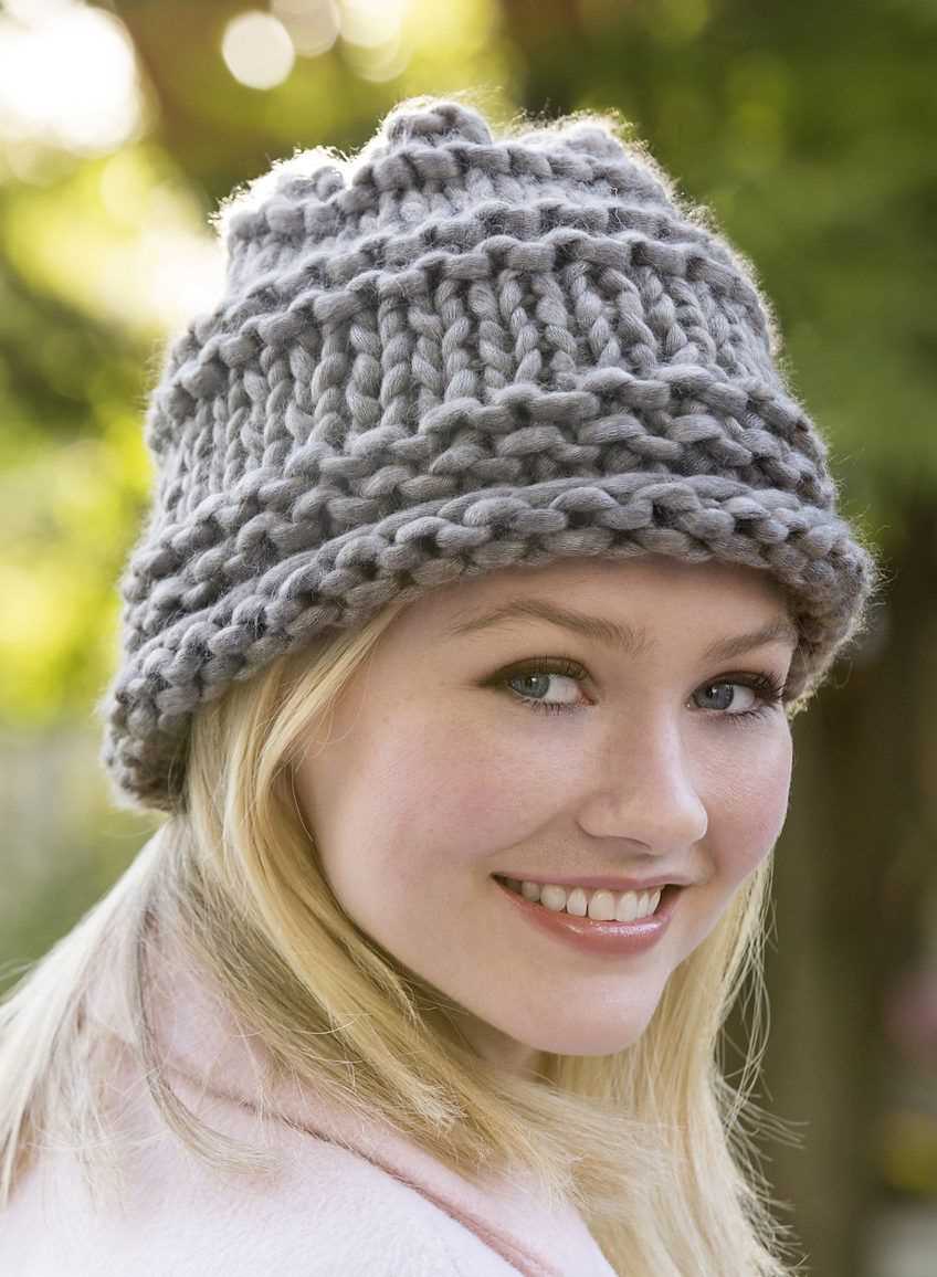 Chunky knitted hat patterns