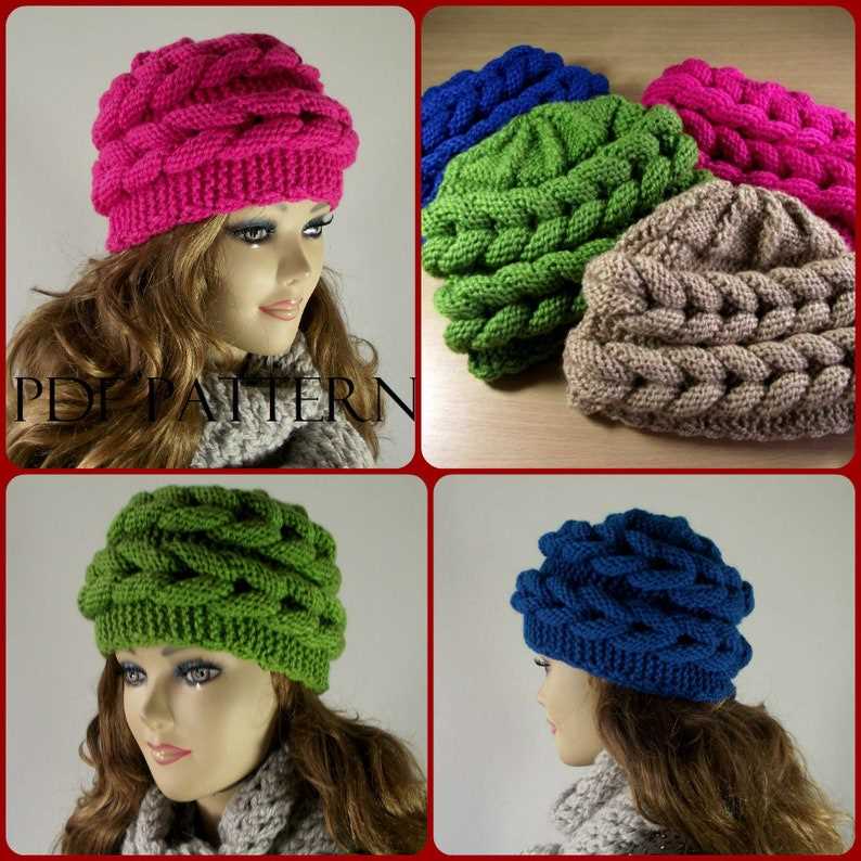 Chunky knitted hat patterns