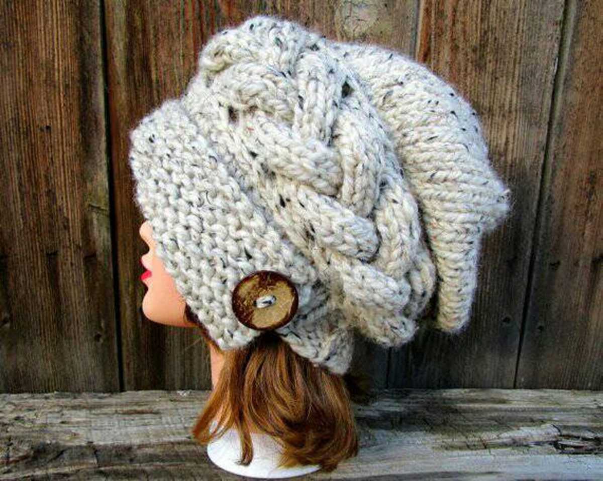 Chunky knitted hat patterns