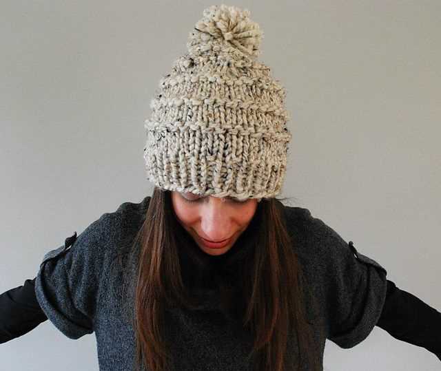 Chunky hat knitting pattern free