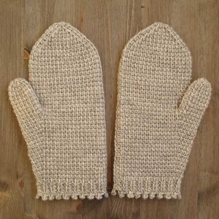 Chunky knit mittens patterns free