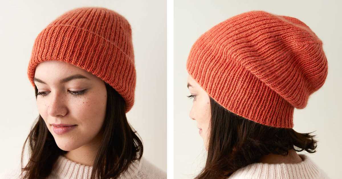 Knitted beanie pattern 8 ply