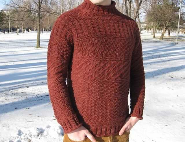 Mens sweater knitting pattern ravelry