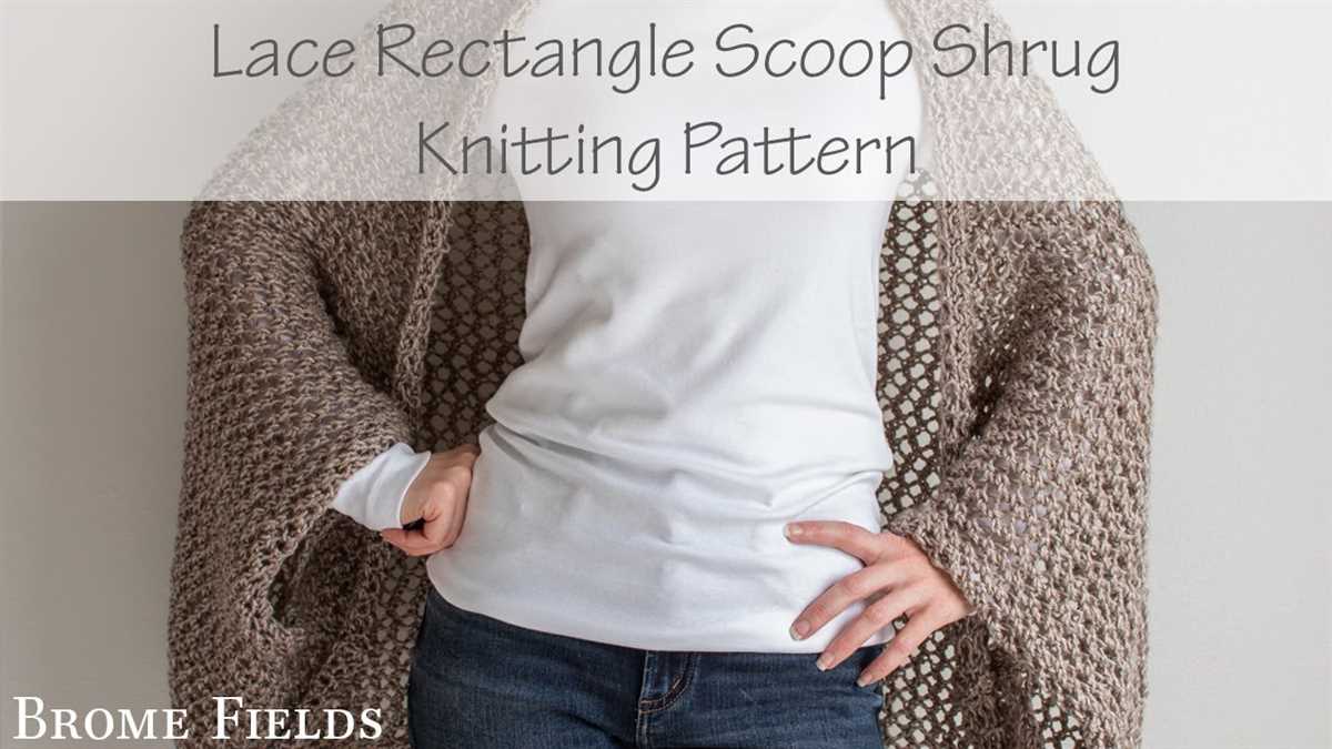 Cocoon shrug knitting pattern free