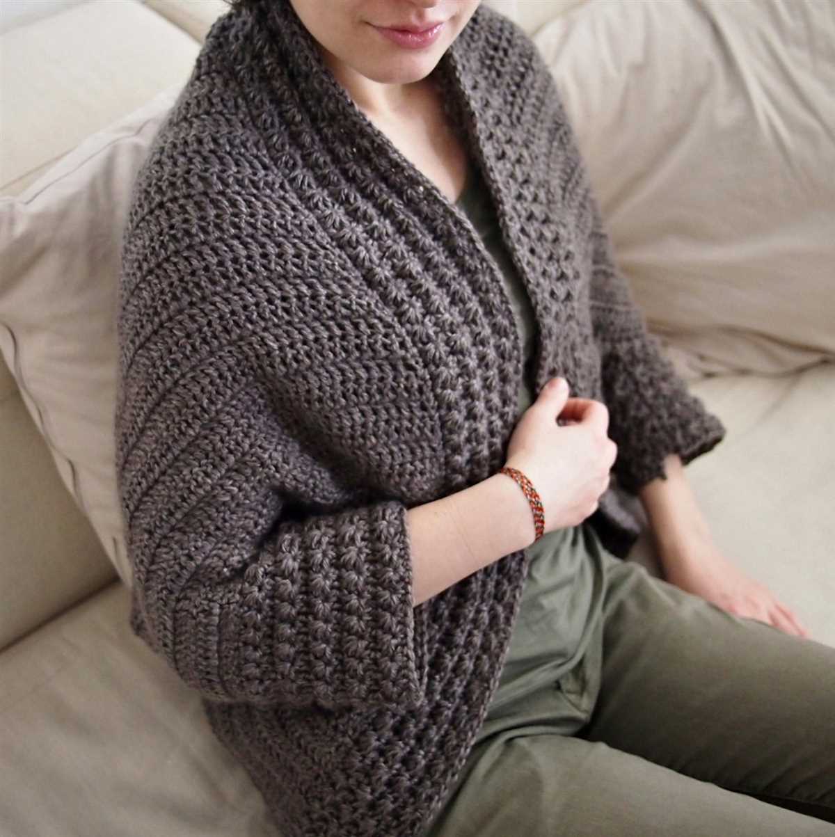 Cocoon shrug knitting pattern free