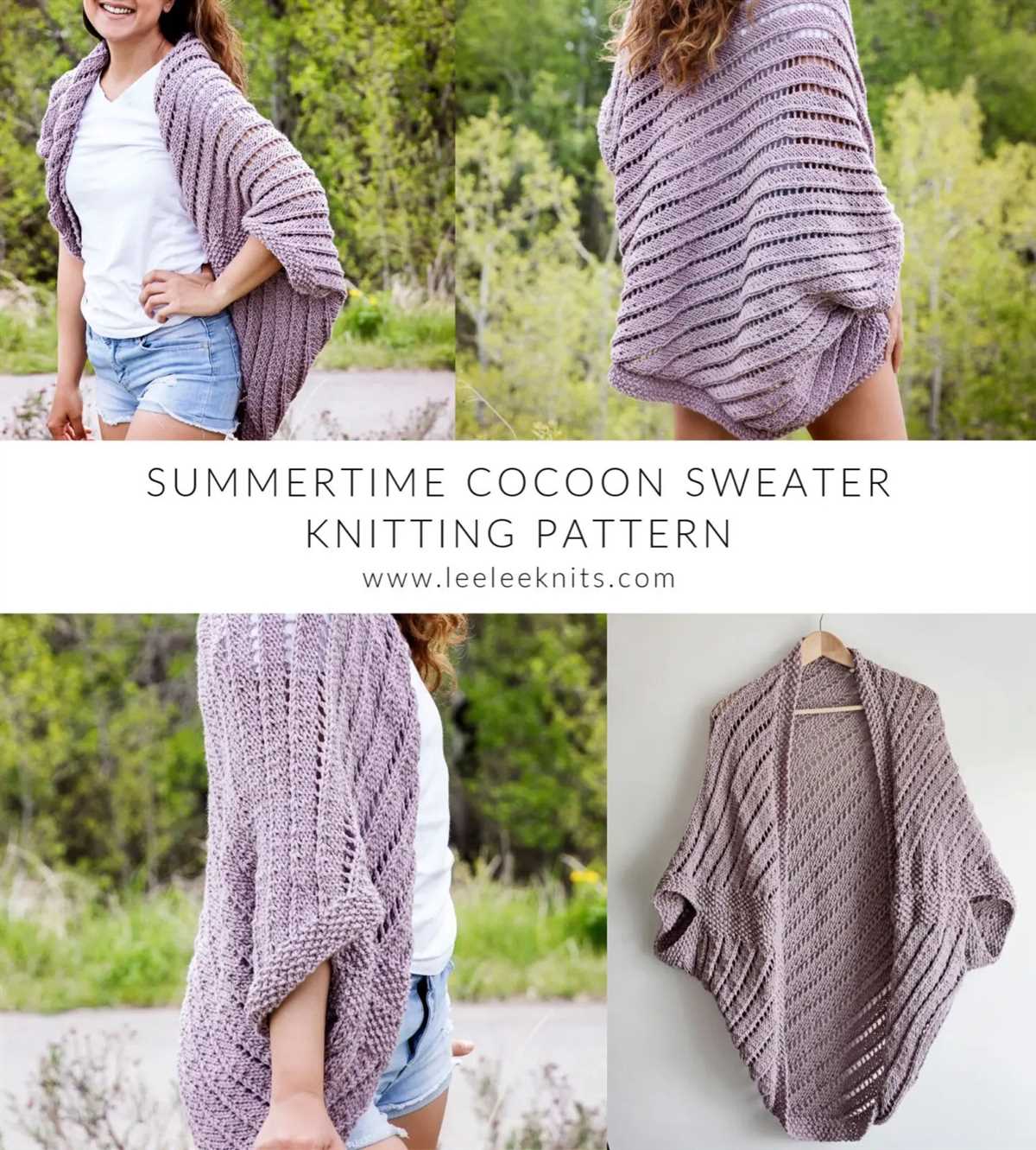 Cocoon shrug knitting pattern free