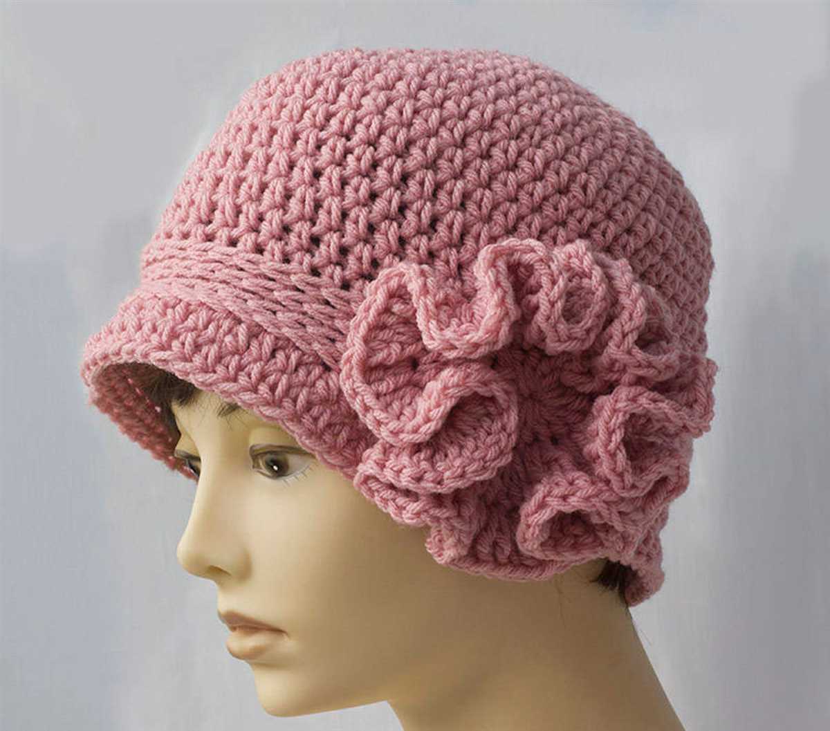 Knitted cloche hat pattern free