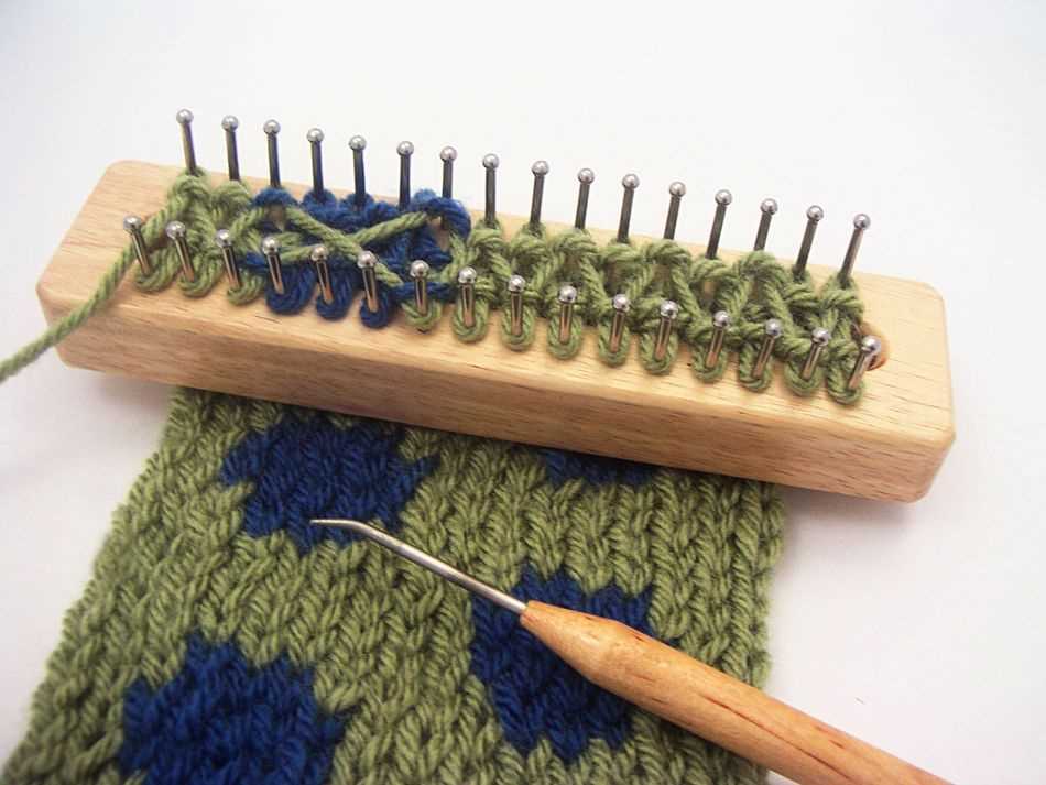 Convert knitting pattern to loom