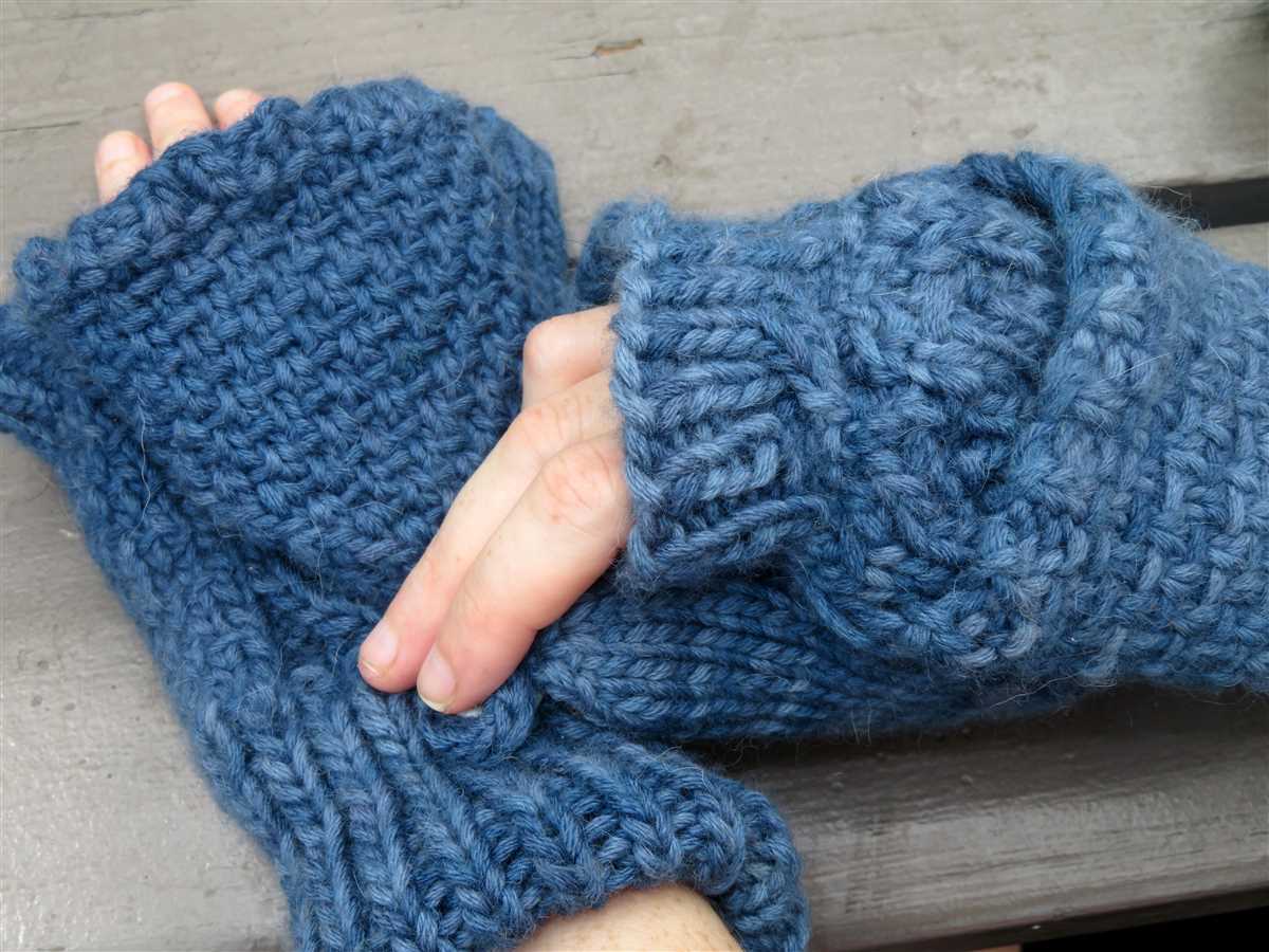 Convertible mittens knitting pattern free