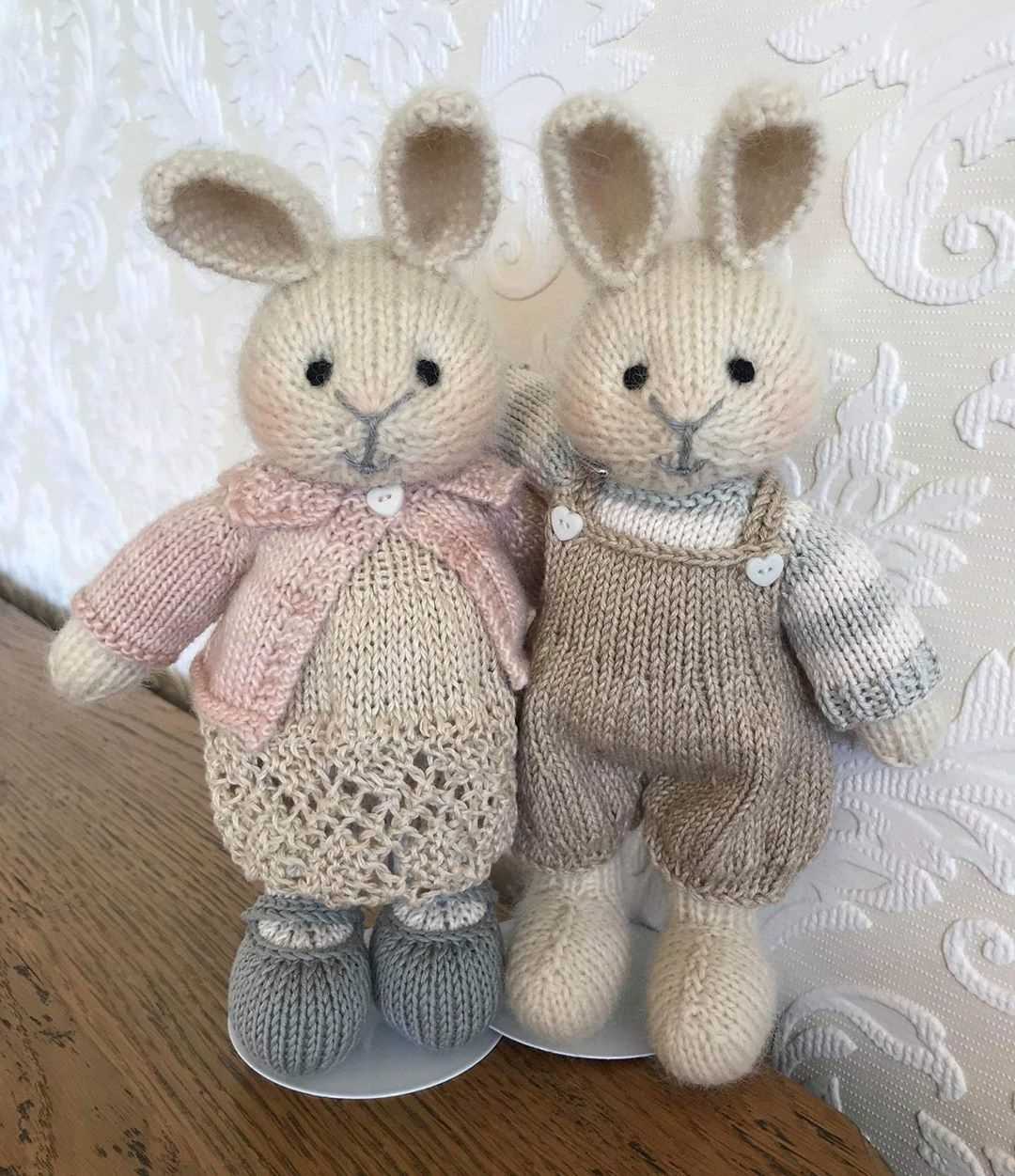 Cotton rabbits knitting patterns