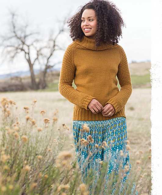 Cowl neck sweater pattern knit