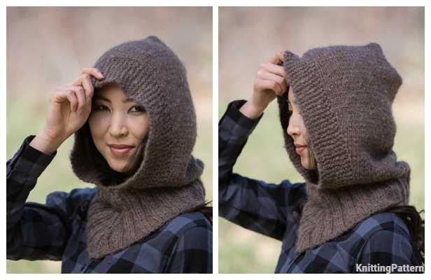 Cowl neck warmer knit free patterns