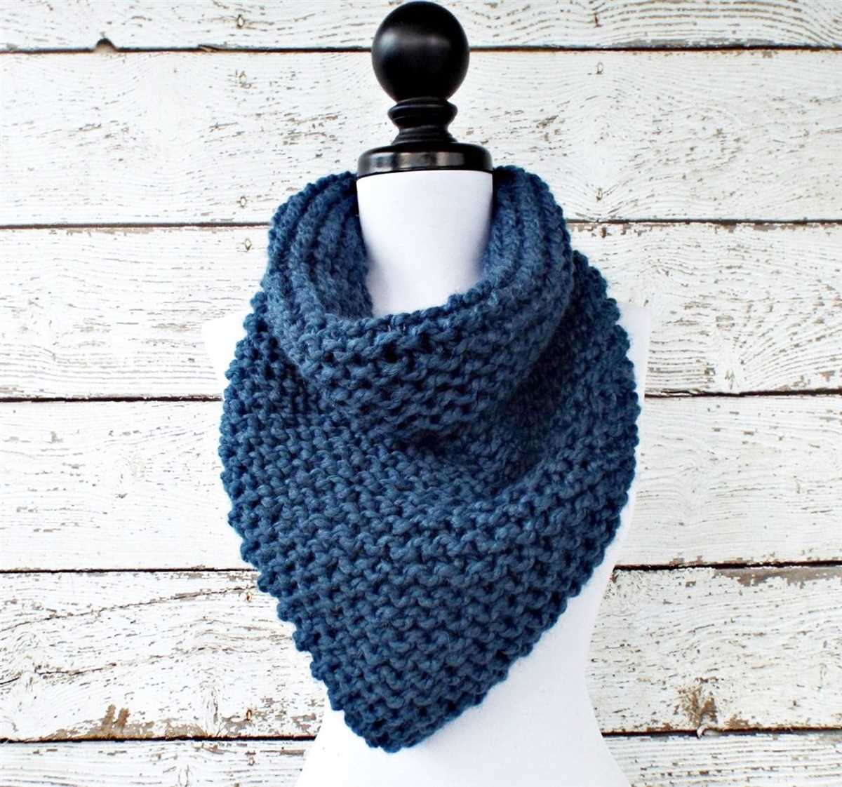 Cowl scarf pattern knit